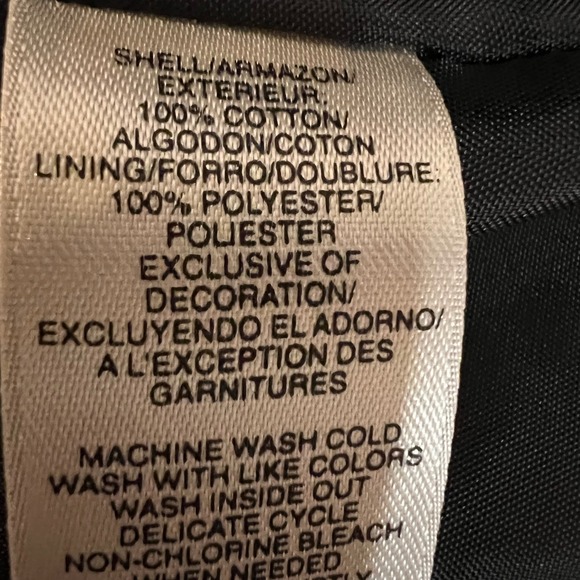 DKNY Black Velvet Cropped Jacket City Chic Y2K Dark Academia testicles Blazer M - Picture 8 of 11